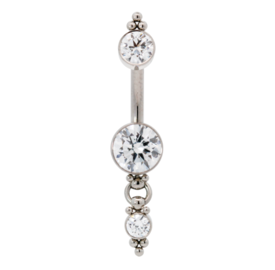 linn navel curve with single dangle